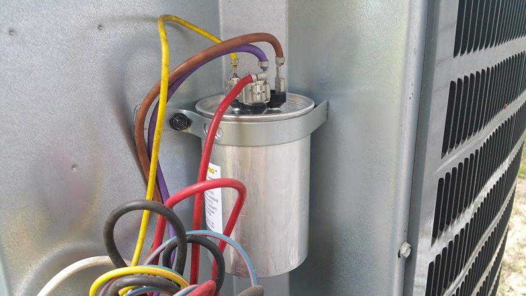AC Capacitor Change